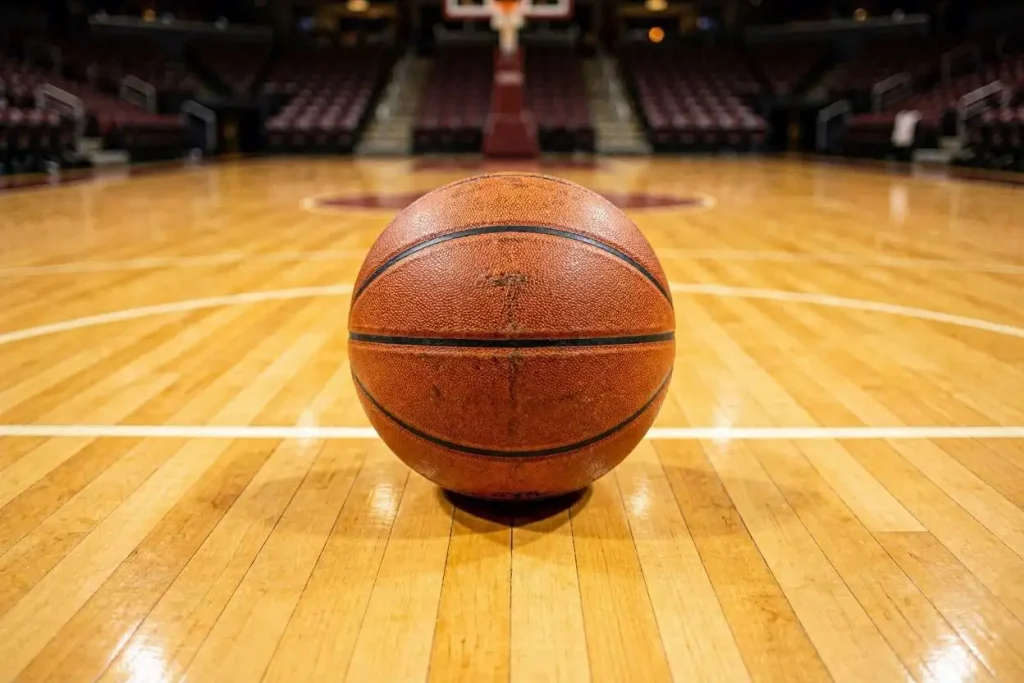 NBA spread betting guide showing point spread analysis on a basketball court